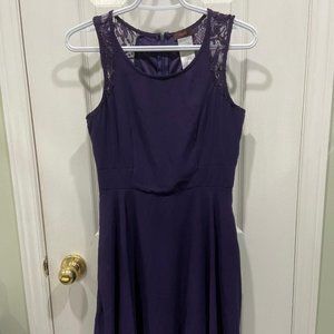 Purple Lace Dress